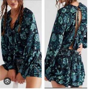 NWOT Free People Dance Till Dawn Romper